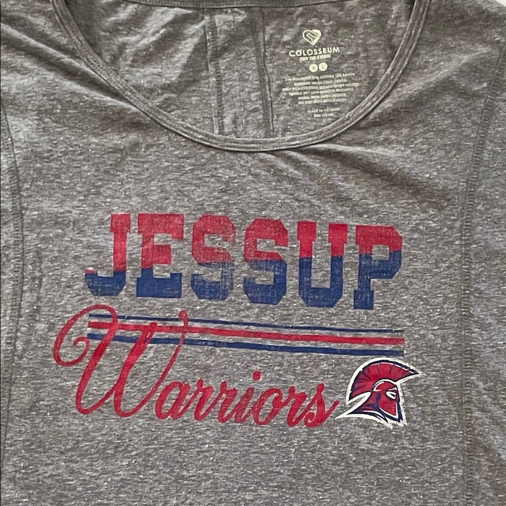 Heather Gray William Jessup Warriors LS Tee Sz XL